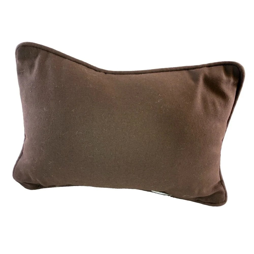 Vintage Tapestry Dog Accent Pillow 
